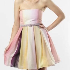 2XHp. Alice + Olivia Strapless Ballerina Dress
